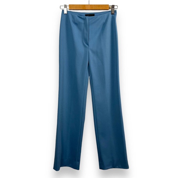 Prada Pants - Vintage Prada Straight Leg Trouser Pants Powder Blue Size 38